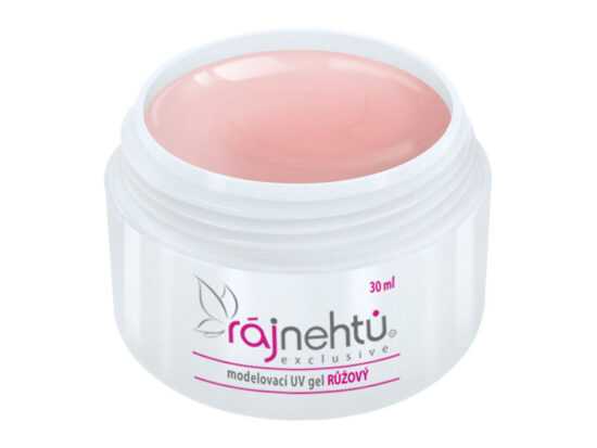 UV gel modelovací - růžový - 30 ml