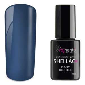 UV gel lak Shellac Me 12ml - Pearly Deep Blue