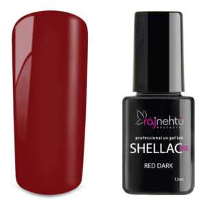 UV gel lak Shellac Me 12ml - Red Dark