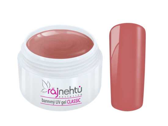 Barevný UV gel CLASSIC - Dusky Pink 5ml
