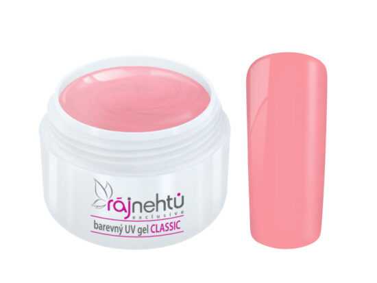 Barevný UV gel CLASSIC - Pink Bubble 5ml