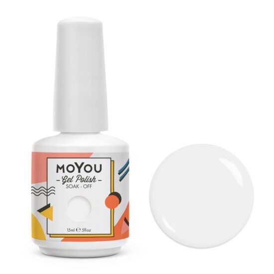 MoYou Premium Gel lak - Little White Lie 15ml