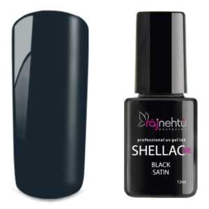 UV gel lak Shellac Me 12ml - Black Satin