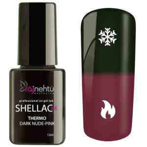 UV gel lak Shellac Me Thermo 12ml - Dark Nude-Pink