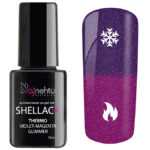 UV gel lak Shellac Me Thermo 12ml - Violet-Magenta Glimmer