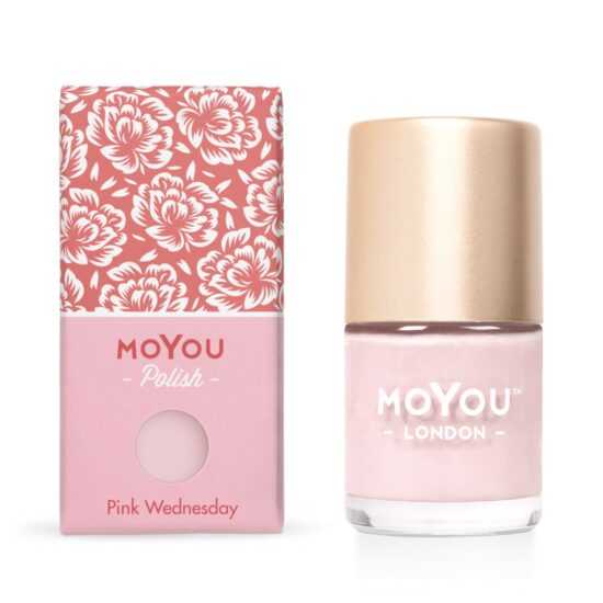 MoYou Razítkovací lak na nehty - Pink Wednesday 9ml