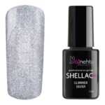 UV gel lak Shellac Me 12ml - Glimmer Silver