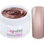 Barevný UV gel METALLIC - Rose Gold 5ml