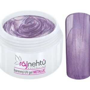 Barevný UV gel METALLIC - Lavender 5ml