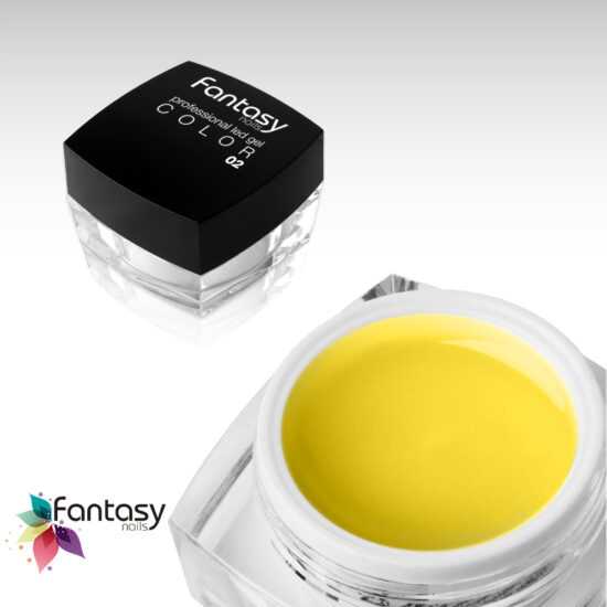 Fantasy line Barevný LED UV gel Fantasy nails 4g - č.02