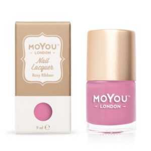 MoYou Razítkovací lak na nehty - Rosy Ribbon 9ml