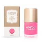 MoYou Razítkovací lak na nehty - PINK! 9 ml