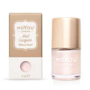 MoYou Razítkovací lak na nehty - Milano Pearl 9 ml