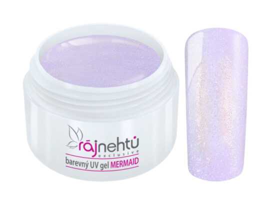 Barevný UV gel MERMAID - Light Violet - Světle fialová 5ml