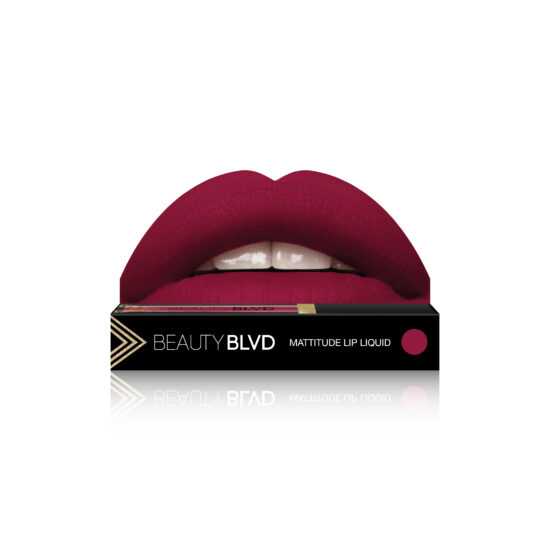 Beauty Boulevard Rtěnka Mattitude Lip Liquid - Secret Passage