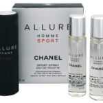 Chanel Allure Homme Sport - EDT 20 ml (plnitelný flakon) + náplň (2 x 20 ml) 60 ml