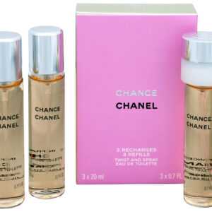 Chanel Chance - EDT - náplň (3 x 20 ml) 60 ml