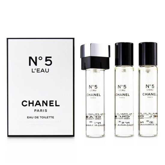 Chanel Chanel No. 5 L´Eau - EDT náplň (3 x 20 ml)