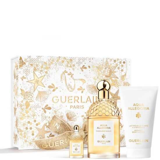 Guerlain Aqua Allegoria Mandarine Basilic - EDT 125 ml + tělové mléko 75 ml + EDT 7