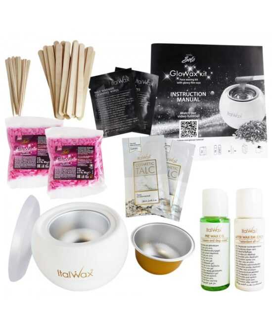 ItalWax set Glowax pro depilaci filmovým voskem