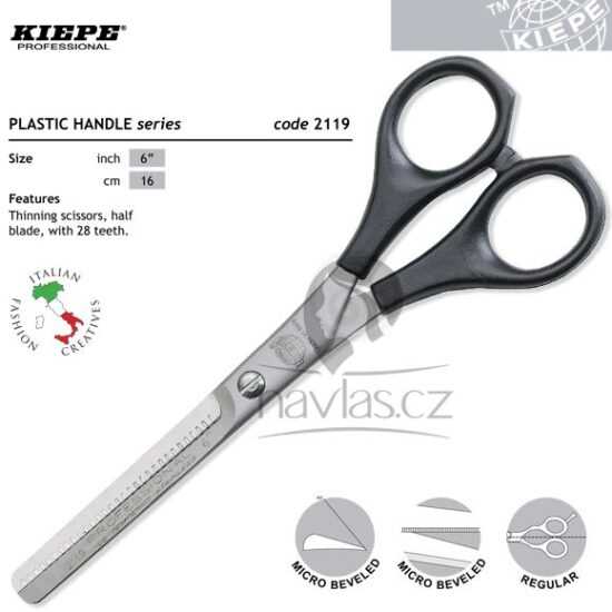 Kiepe Plastic Handle Line 2119/6" Profi Efilační nůžky