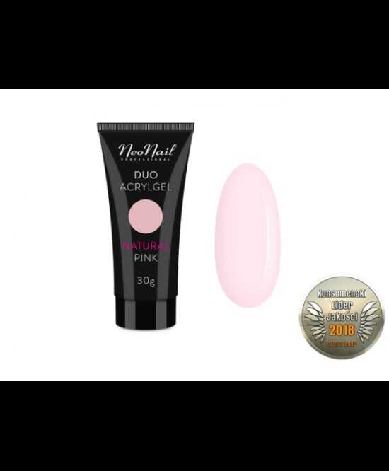 NeoNail Duo Akrylgél 30 g -  Natural Pink Růžová