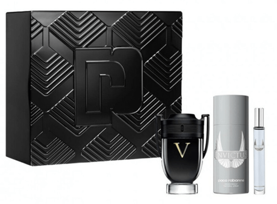 Paco Rabanne Invictus Victory Extreme - EDP 100 ml + deodorant ve spreji 150 ml + EDT 10 ml