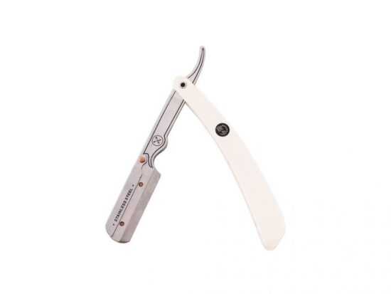 Parker Professional Barber 34R White Razor - Shavetta na holení bílá