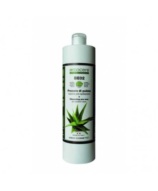 Preddepilačný roztok s aloe vera BE02 Arcocere 500ml