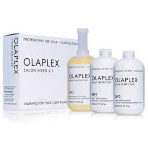 Olaplex Sada pro barvené nebo chemicky ošetřené vlasy (Salon Intro Kit) 3 x 525 ml