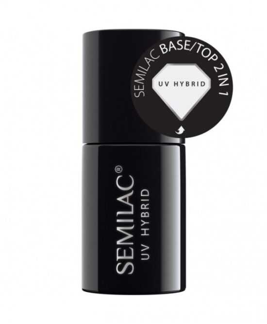 Semilac - 2v1  Báza a Top coat 7ml