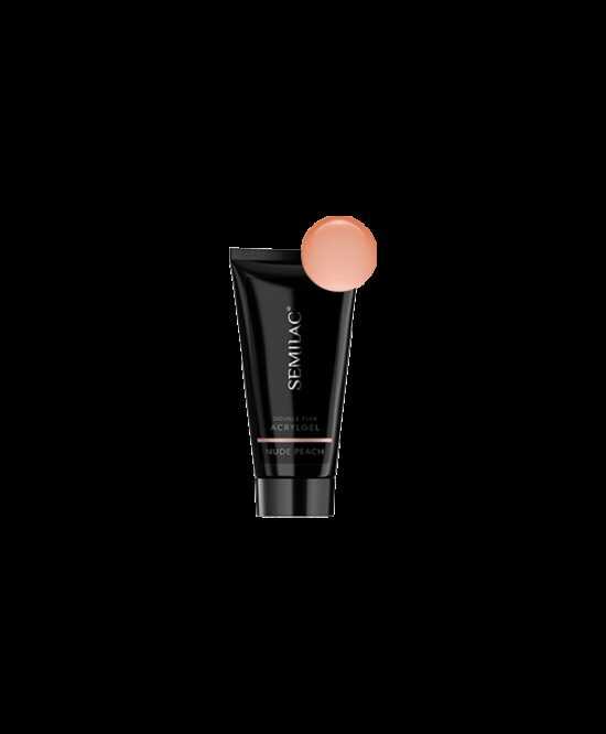 Semilac akrygél doubleflex - nude peach 60ml Tělová