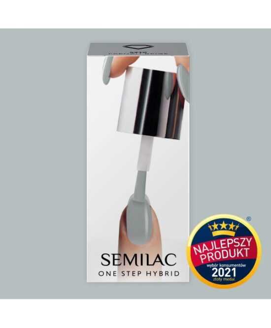 Semilac One Step gel lak S120 Light Grey 5ml Šedá