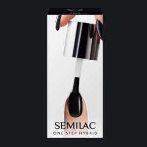 Semilac One Step gél lak S190 The Black 5ml Černá