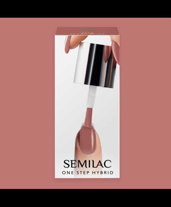 Semilac One Step gél lak S240 Peach Beige 5ml Tělová