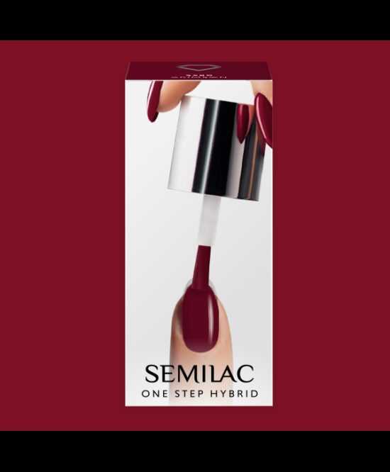 Semilac One Step gél lak S580 Crimson 5ml Červená