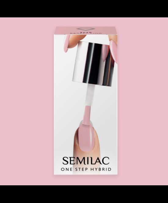 Semilac One Step gél lak S610 Barely Pink 5ml Růžová