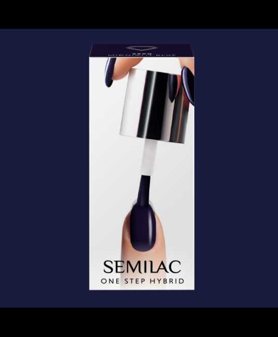 Semilac One Step gél lak S890 Midnight Blue 5ml Modrá