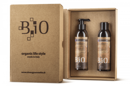 Sinergy Cosmetics Sinergy B.iO Gift Box Frequently Use - Set časté mytí šampon + kondicionér