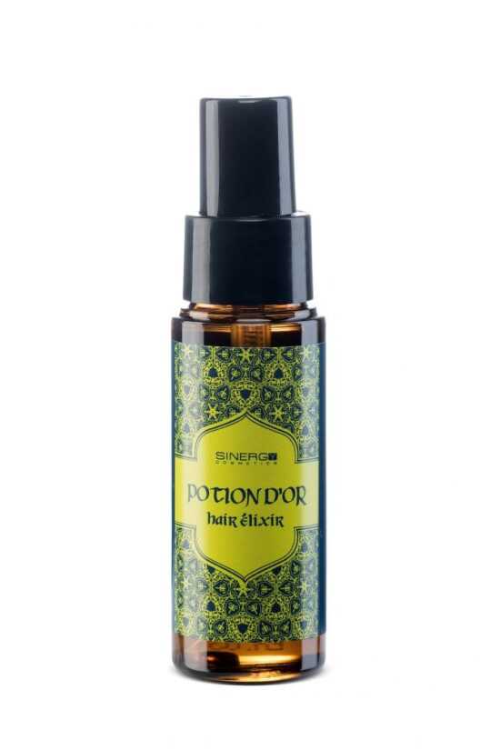Sinergy Cosmetics Sinergy Potion D'Or Hair Elixir 50ml - Vlasový elixír s arganovým olejem