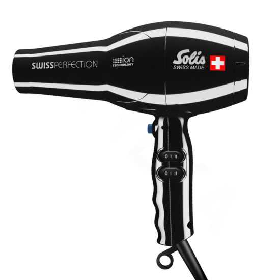 Solis Fén na vlasy Swiss Perfection Black